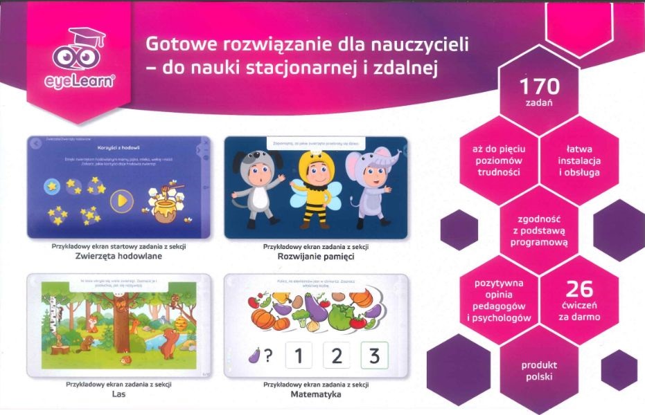 eye Learnprogram dla pedagogów i psychologów